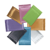 Customized Print Kraft Paper Three Side Seal Bag Zipper Packaging Bag