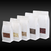 Kraft Paper Flat-bottomed Window Zipper Packaging Bag