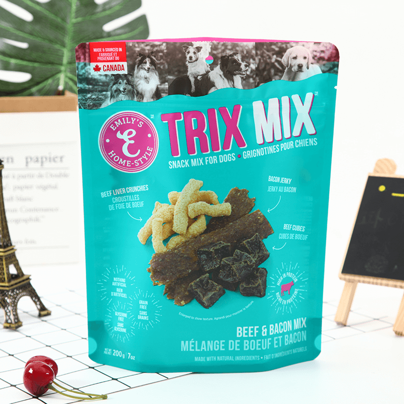 200g Pet Food Zipper Self-standing Packaging Bag