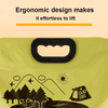 Self-standing Packaging Bag With Hand-held Knob Faucet Nozzle